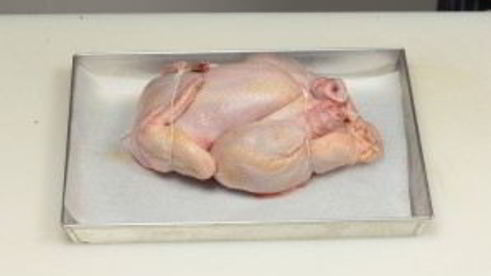 курица, фаршированная крупой