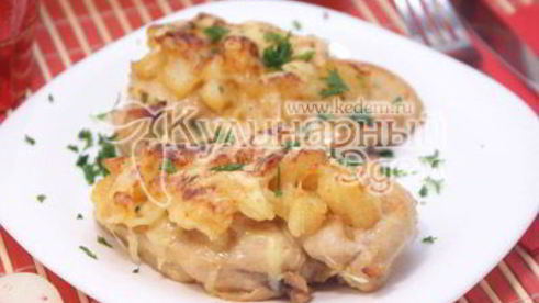 курица под ананасами страсть амура