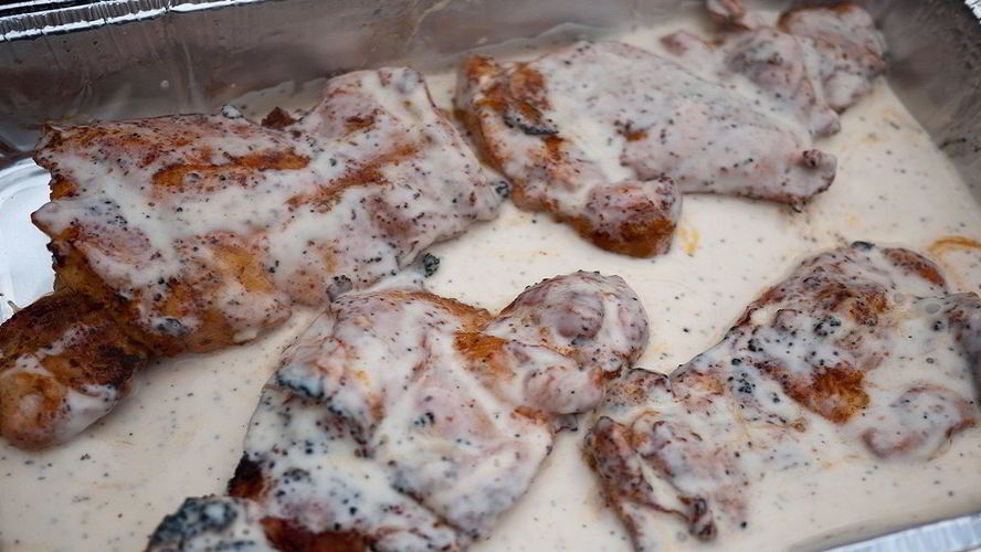 Рецепт курица под соусом