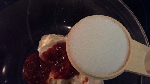 курица под соусом