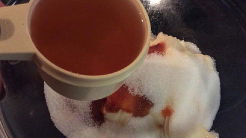 курица под соусом