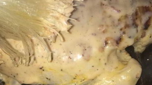 курица под соусом