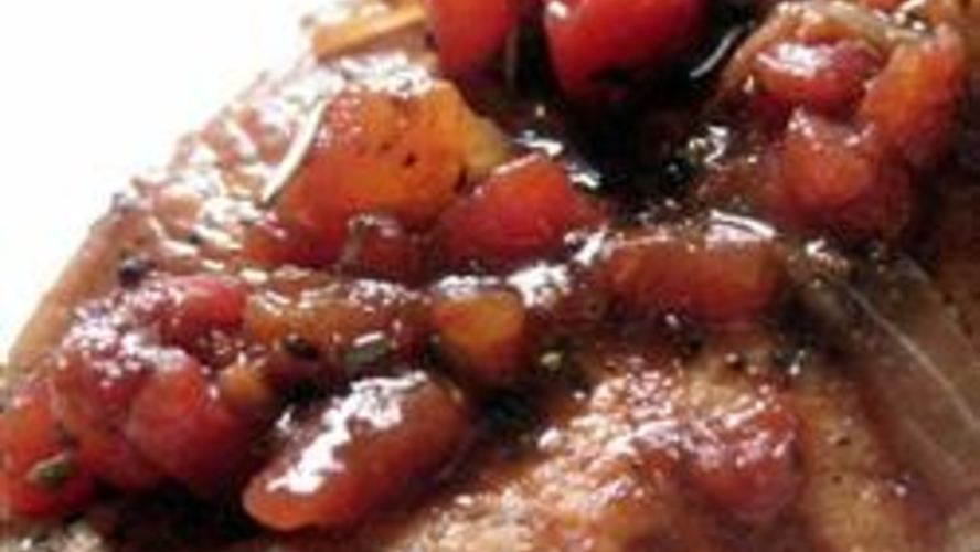 Рецепт курицы с бальзамическима уксусома