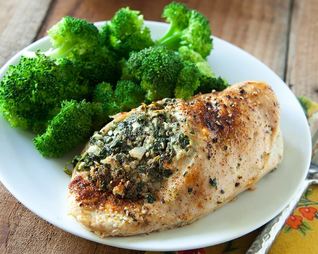 Курица с фетаксой