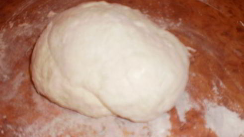 курица с галушками