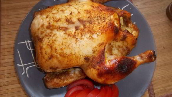 Рецепт Курица с лимоном под медово-соевым соусом