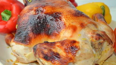 курица с медом по-восточному