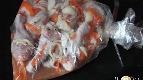 курица в чае