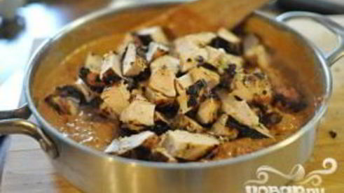 курица в соусе тикка масала