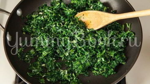 курица, запеченная со шпинатом