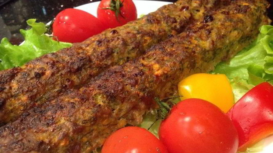 Рецепт люля-кебаб из индейки с овощами