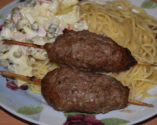 Люля-кебаб в аэрогриле