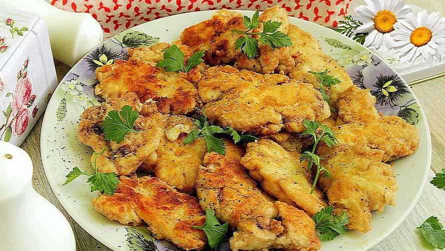 Рецепт мозги в кляре