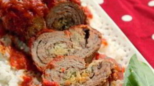 мясо с базиликом в духовке