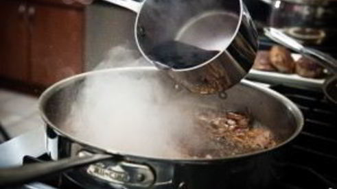 мясо в вине