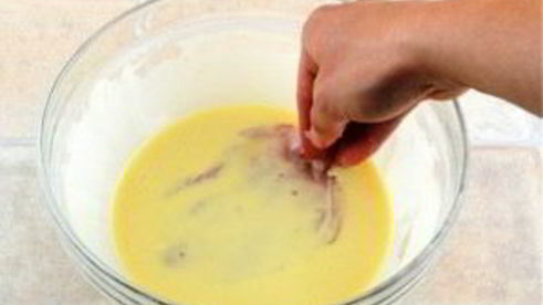 отбивные в кляре с майонезом