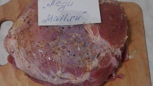 отварная буженина