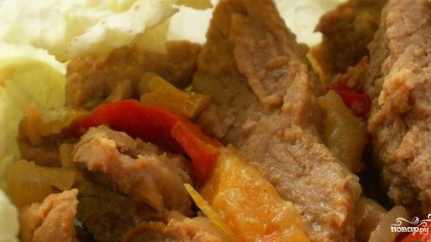 Рецепт пряная говядина