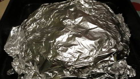 свинина на кости с овощами