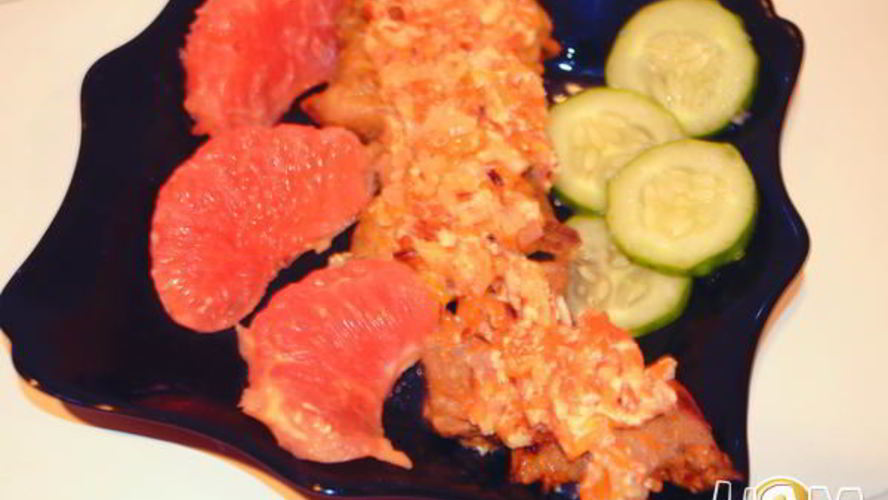 Рецепт свинина под грейпфрутовым соусом