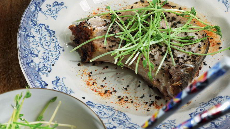 Рецепт свинина с кумином, лимоном и черным перцем