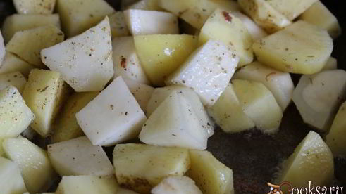 свинина тушеная с овощами