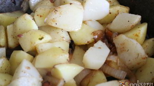 свинина тушеная с овощами