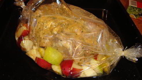 свинина в мандариновом маринаде с розмарином