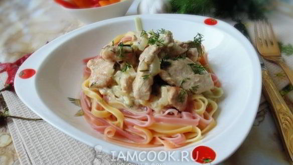 Рецепт Свинина в медово-горчичном соусе