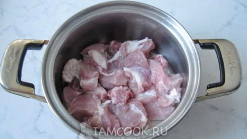 свинина в медово-горчичном соусе