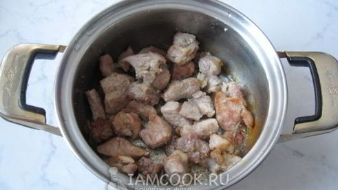 свинина в медово-горчичном соусе