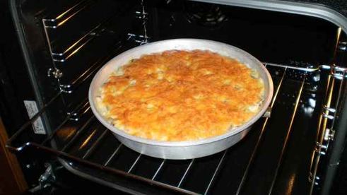 свинина, запеченная с грибами и сыром