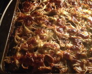 Свинина запеченная с сыром