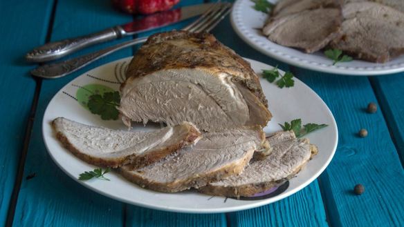 Рецепт Свиной окорок в фольге в духовке