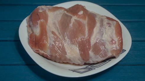 свиной окорок в фольге в духовке