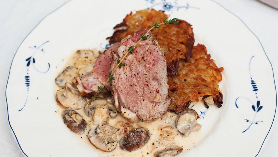 Рецепт телятины с соусома