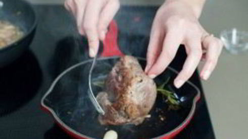 телятина с соусом