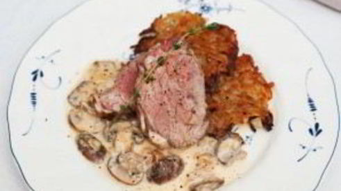 телятина с соусом