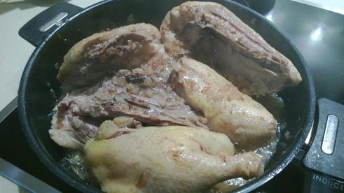 утка в пиве