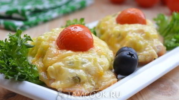 Рецепт Запеченное куриное филе по-арабски