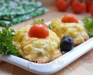 Запеченное куриное филе по-арабски