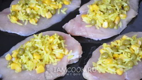 запеченное куриное филе по-арабски