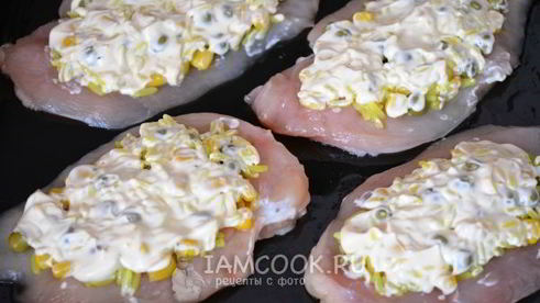 запеченное куриное филе по-арабски