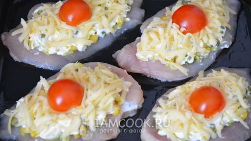 запеченное куриное филе по-арабски