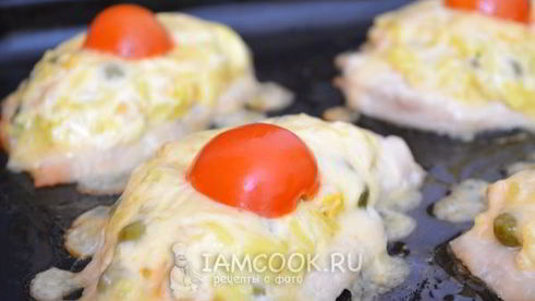 запеченное куриное филе по-арабски