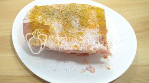 запеченное мясо в фольге