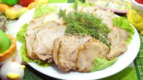 запеченное мясо в фольге