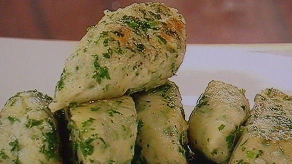 Рецепт Ньокки из рикотты со свежей зеленью