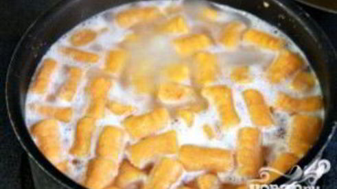 ньокки из сладкого картофеля с сырным соусом