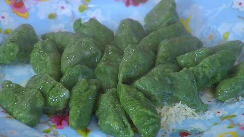 ньокки со шпинатом